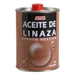 Aceite de linaza 750 ml para madera interior y exterior