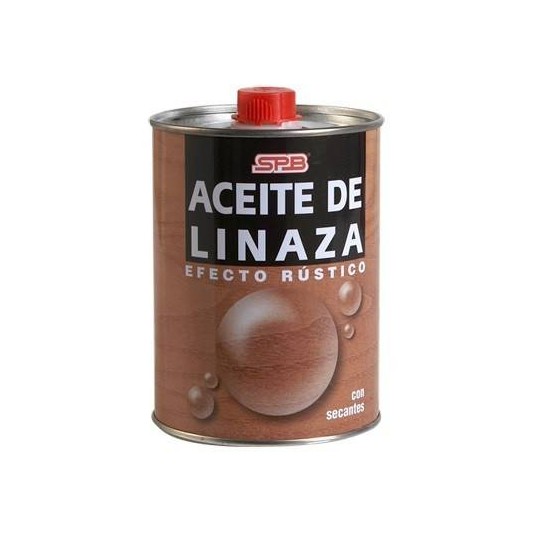 Aceite de linaza 750 ml para madera interior y exterior