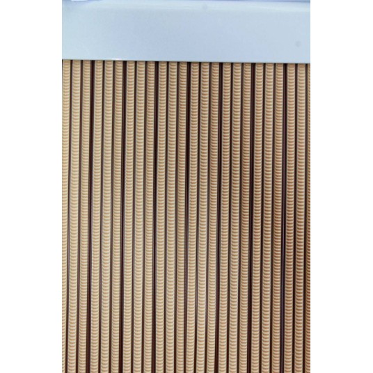 Cortina de PVC Duero colores disponibles: azul, beige, cristal, miel, negro, rojo, turquesa