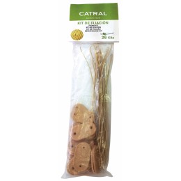Kit de fijación para cañizos 26 unidades varios colores