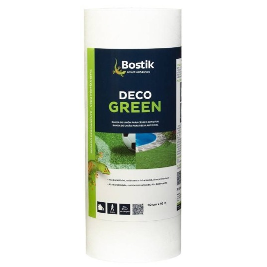 Banda Bostik para uniones de césped artificial 10 m x 30 cm