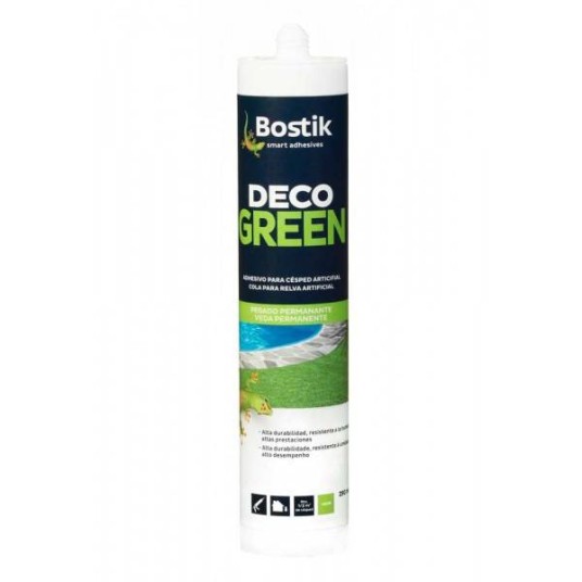 Adhesivo césped artificial Decogreen Bostik 290 ml verde