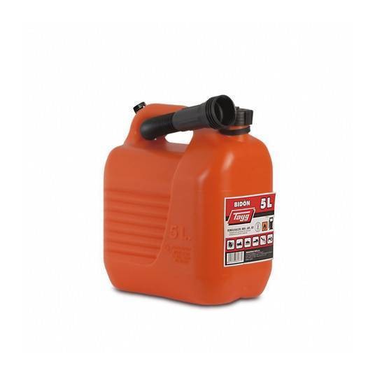 Bidón 5L con Cánula – Apto para Gasolina y Diésel