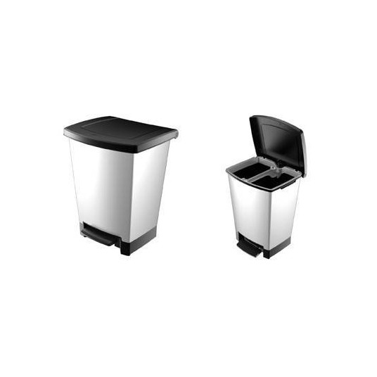 CUBO DE RECICLAJE DUO BIN 25L.