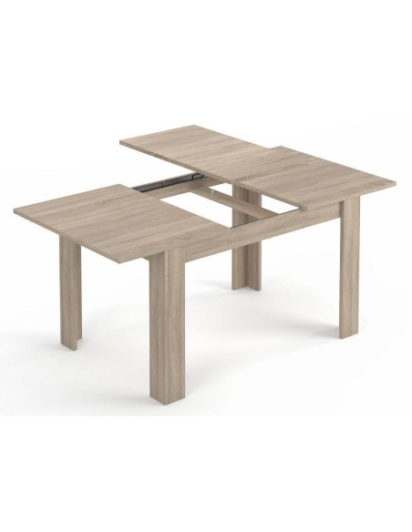 MESA DE COMEDOR 90X140-190 EXTENSIBLE PRACTICO ROBLE CANADIAN