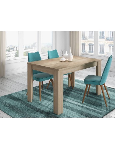 MESA DE COMEDOR 90X140-190 EXTENSIBLE PRACTICO ROBLE CANADIAN
