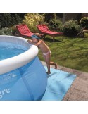 protector de suelo tipo puzzle para piscina hinchable jardín