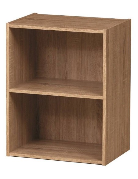 Estantería Polykub 2 cubos – Melamina roble