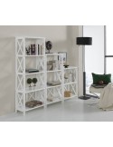 Estantería Baja Victoria 5 Baldas – MDF Blanco