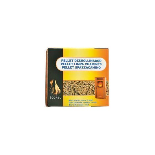 limpiador de hollín chimeneas y estufas de pellets 1,5 kg