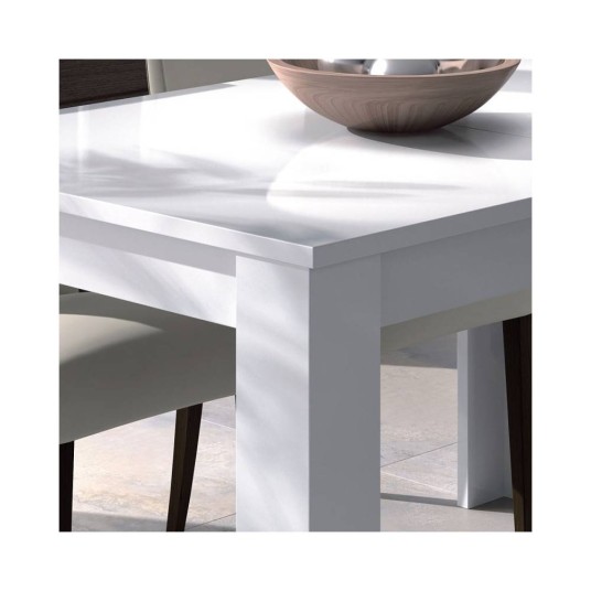 Mesa de Comedor Extensible Blanco...