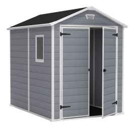 Caseta Manor 6x8DD gris puerta doble