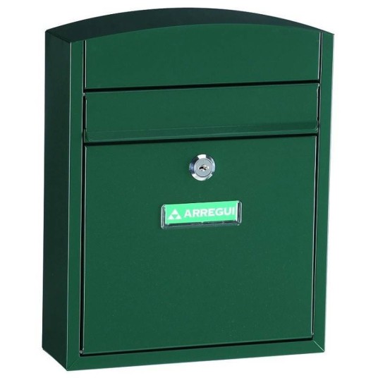 Buzón Arregui Compact blanco de acero lacado e inoxidable”