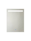 Espejo LED de baño 60x80 cm con sensor de encendido y luz neutra