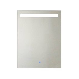 Espejo LED de baño 60x80 cm con sensor de encendido y luz neutra