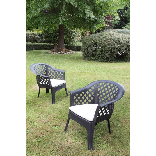 Sillón de Jardín Lario Apilable en...