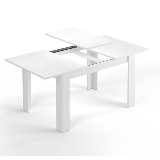 Mesa de Comedor Extensible Blanco...