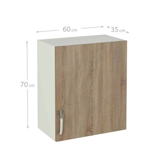 MUEBLE DE COCINA DE COLGAR 1P.ROBLE