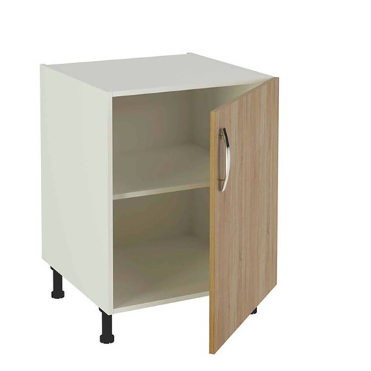 MUEBLE BAJO CON 1 PUERTA ROBLE