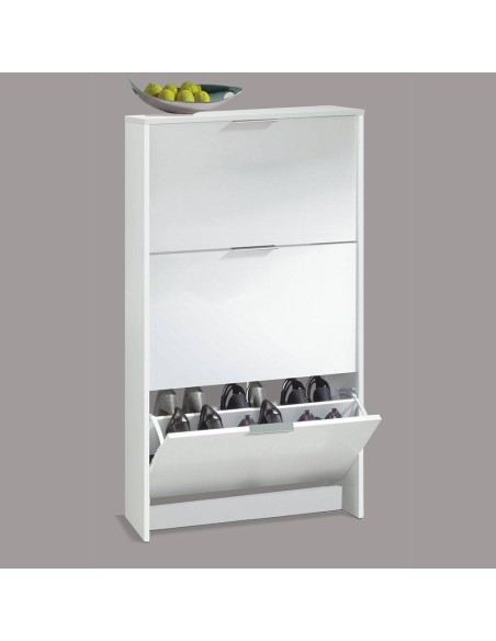 ZAPATERO 3 PUERTAS BLANCO