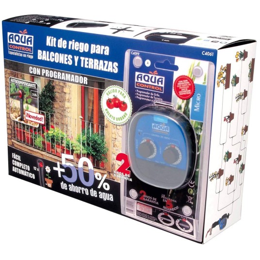 KIT DE RIEGO BALCONES Y TERRAZAS