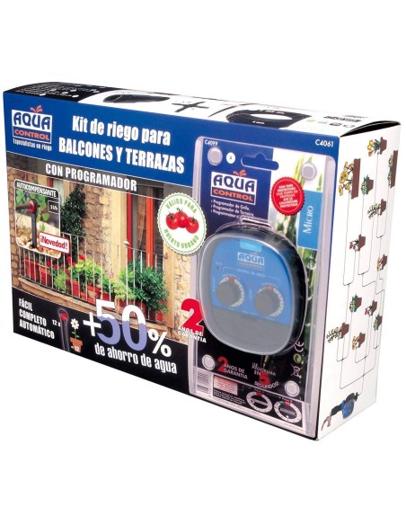 KIT DE RIEGO BALCONES Y TERRAZAS