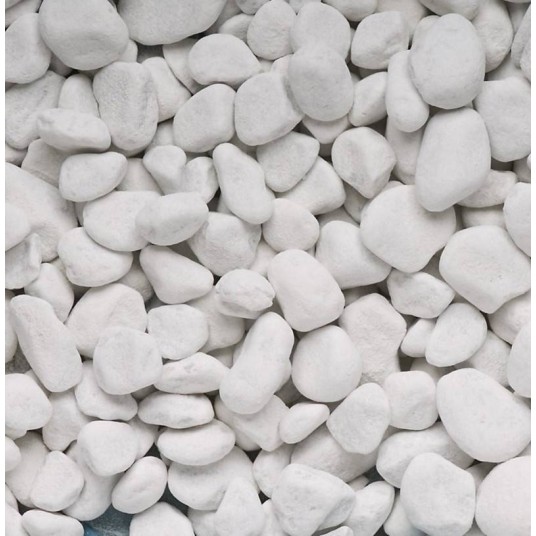 Bolo de mármol blanco 20-40 mm para jardín